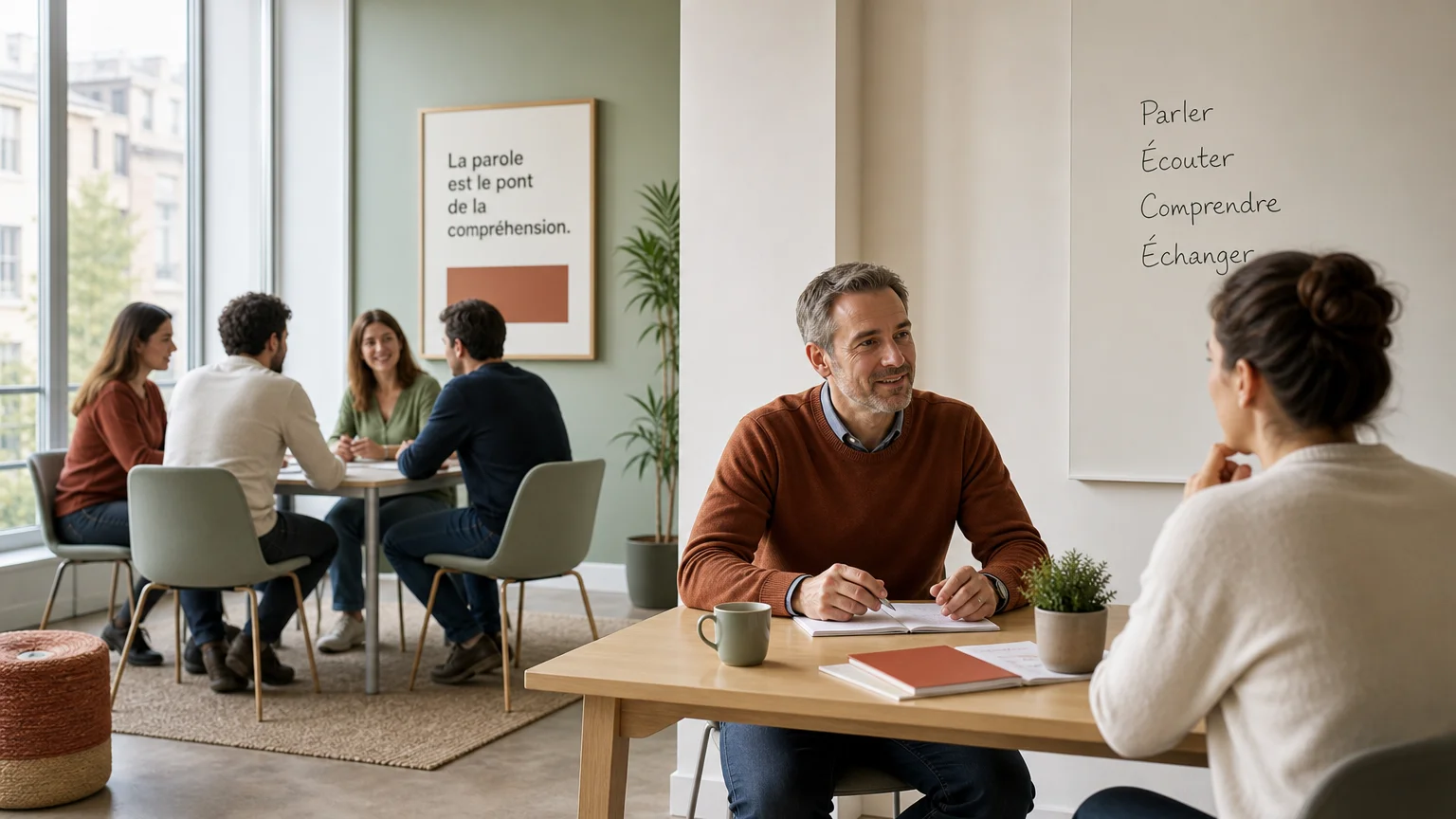 Cours d’espagnol combinant groupe et accompagnement individuel